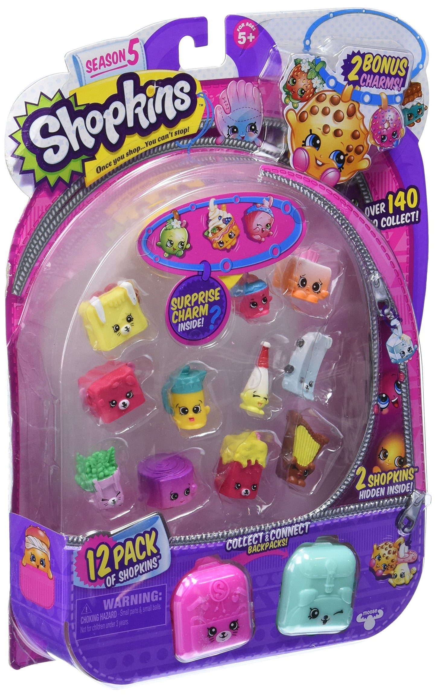 Shopkins Season 5 12-Pack (Styles May Vary) | Collectible Shopkins Figures
