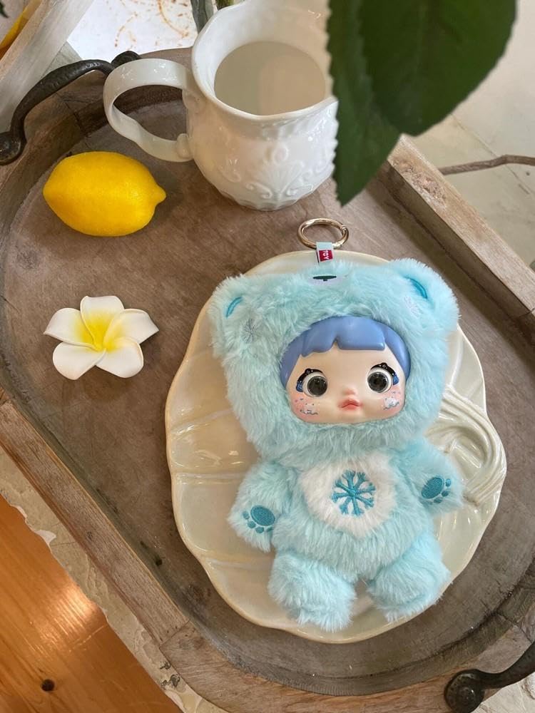 Shopular Nommi Blind Box Plush Doll – Kawaii Collectible Series, 17 cm Plushie