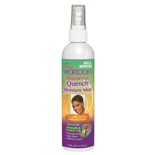 Luster's Shortlooks Sassafraz Quench Moisture Mist 8oz