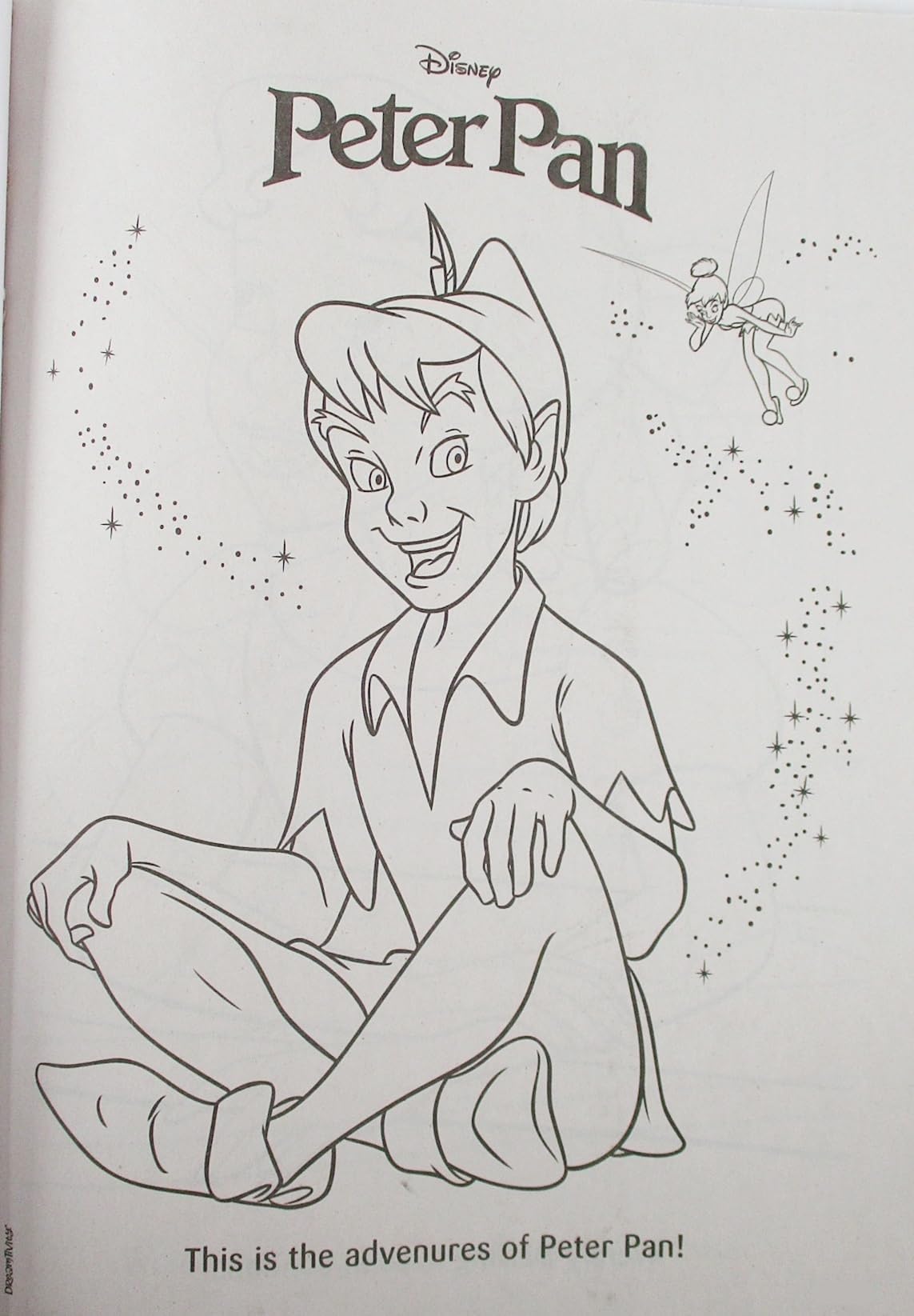 Show-Offs Peter Pan Coloring Book – Pirates & Captain Hook (64 Pages)