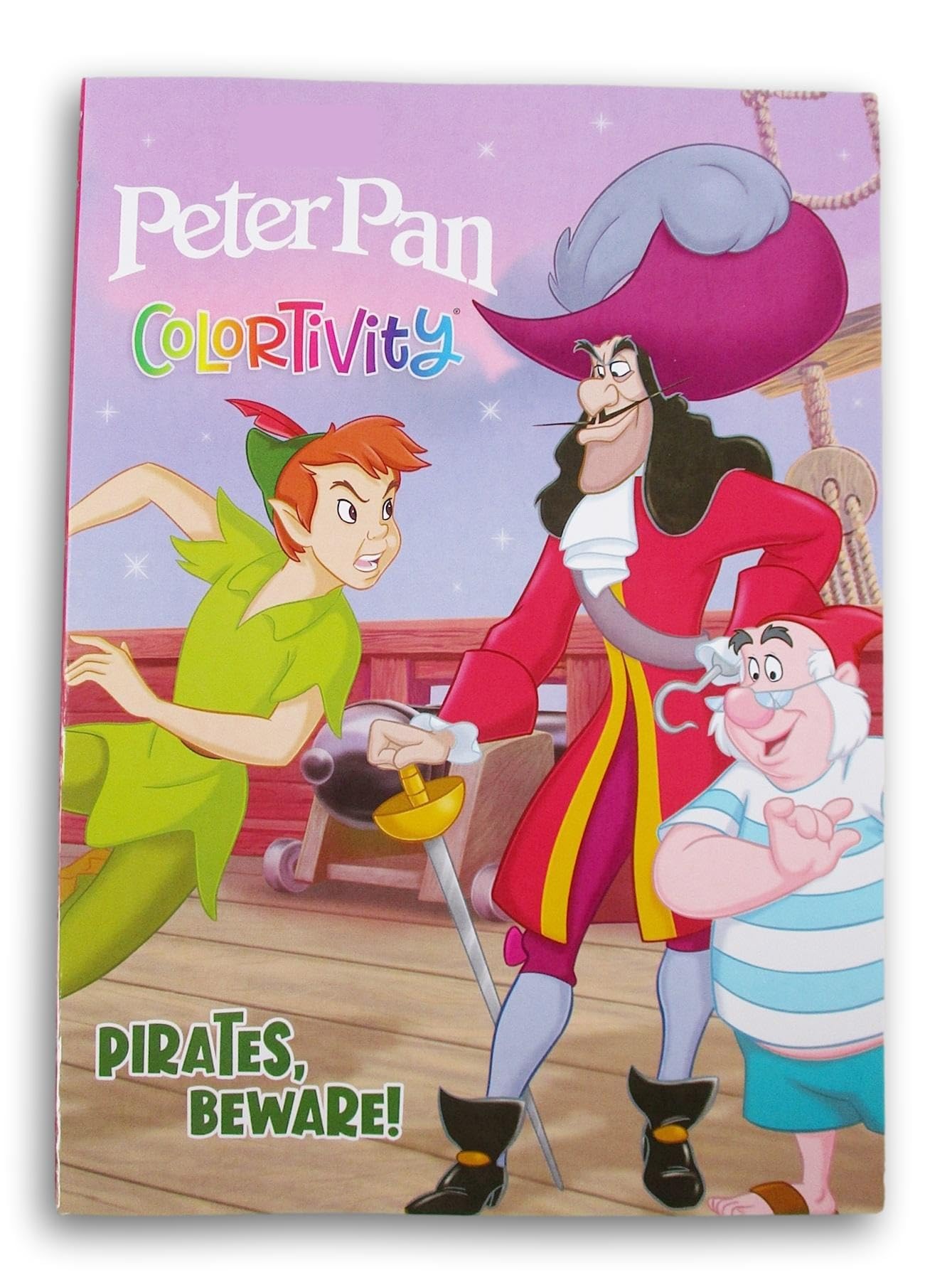 Show-Offs Peter Pan Coloring Book – Pirates & Captain Hook (64 Pages)
