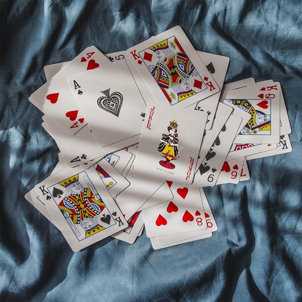 SHOWHIHI Mini Playing Cards 10-Pack – 1.65-Inch Pocket Decks for Travel & Parties