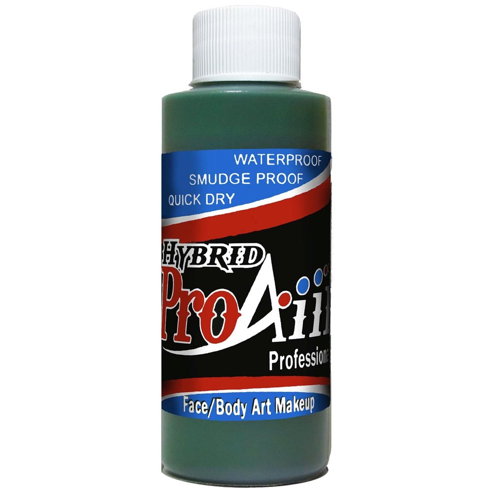 ProAiir Face and Body Painting Makeup – 2oz Green | ShowOffs Body Art