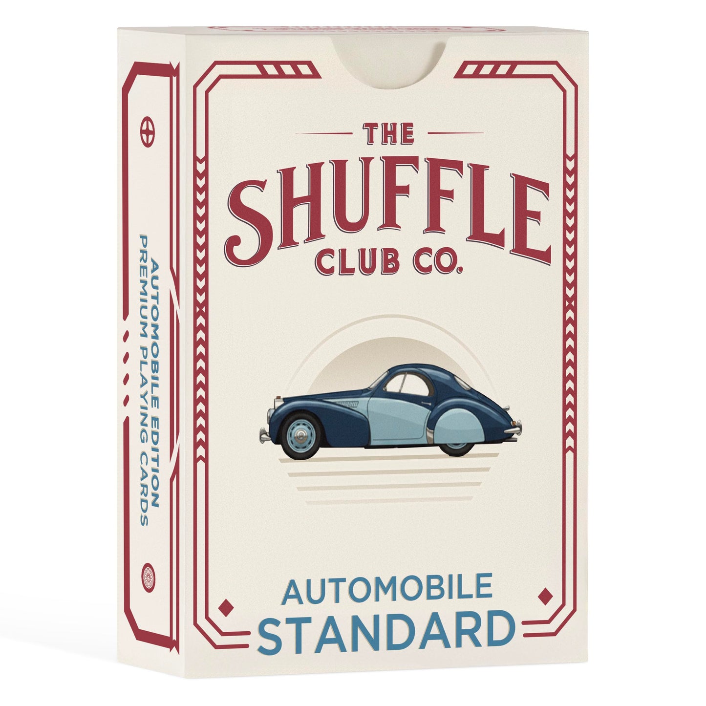 Shuffle Club Auto Playing Cards – Premium Poker Size Deck with Car-Inspired Artwork | Luxury Gift for Car Lovers