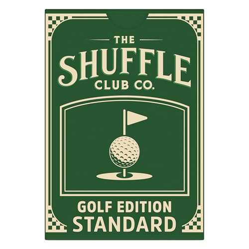 Shuffle Club Golf Playing Cards – Premium Poker Deck with Golf Artwork