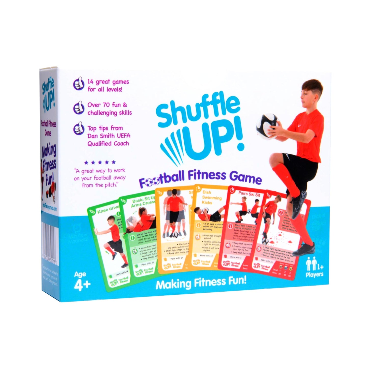Shuffle Up Soccer Card Games – 70+ Skill Cards for Kids