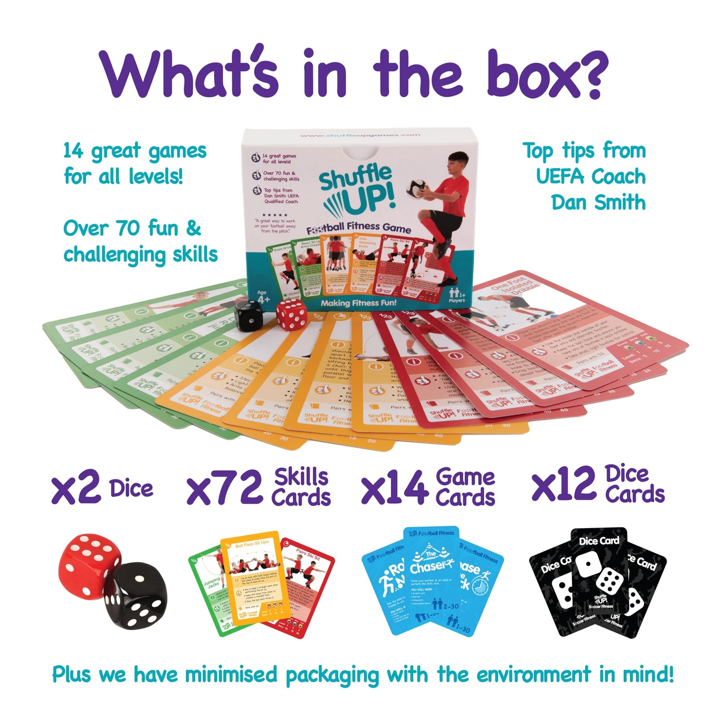 Shuffle Up Soccer Card Games – 70+ Skill Cards for Kids