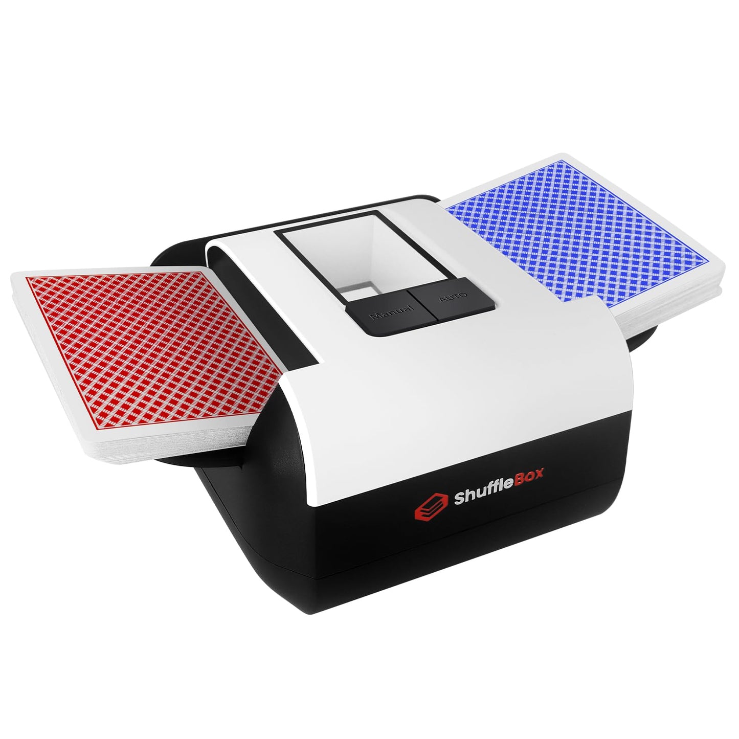 ShuffleBox S1 Automatic Card Shuffler – 2 Decks, 2000mAh, USB-C