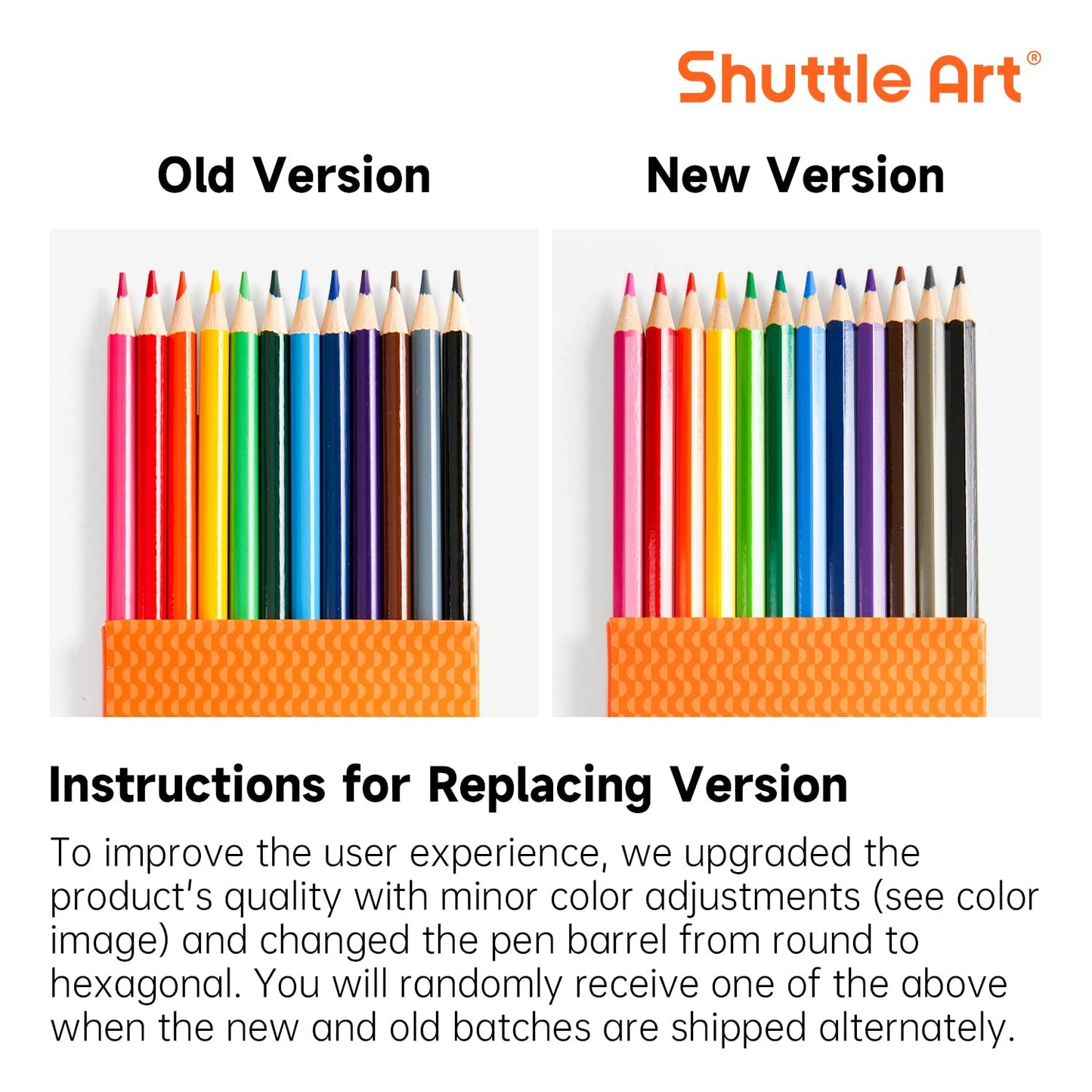 Shuttle Art 288 PCS Colored Pencils Bulk — 12 Colors, Pre-Sharpened with 15 Sharpeners