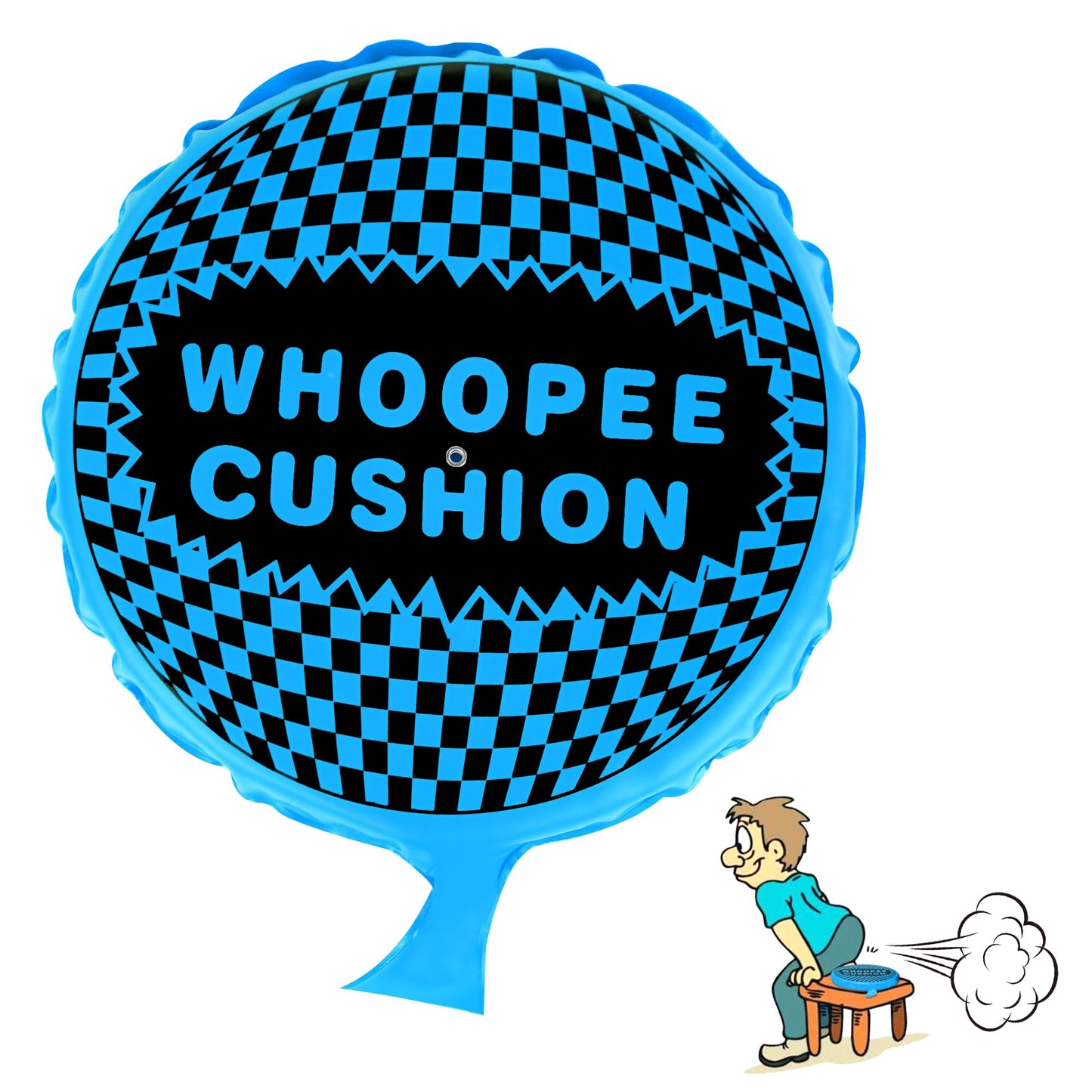 Sicitu 9-Inch Whoopee Cushion – Giant Fart Sound Toy for Kids & Adults