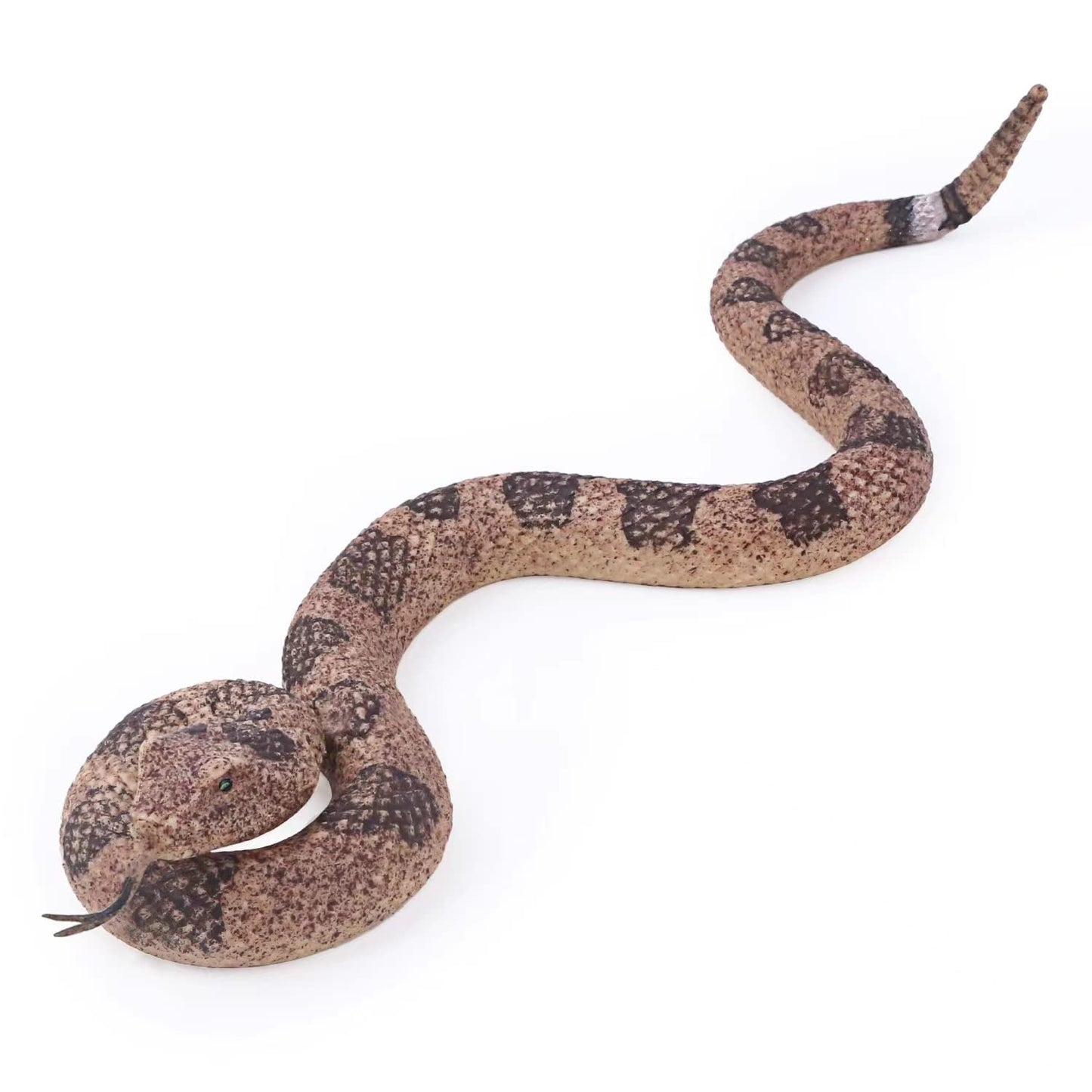 SIENON Realistic Fake Snakes – Lifelike Rubber Snake Figures for Garden & Pranks
