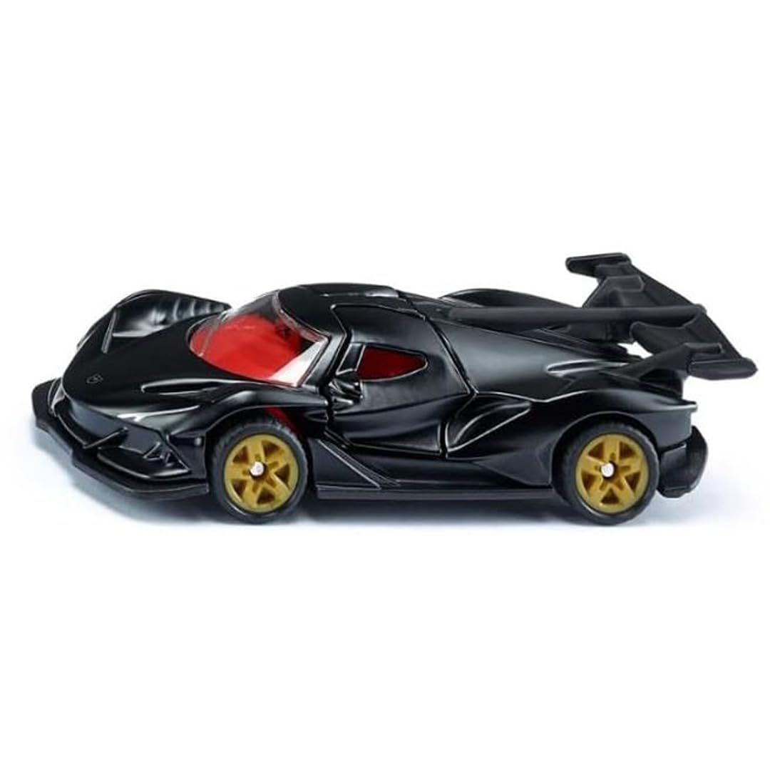 SIKU 1527 Apollo IE – Matte Black Die-Cast Car with Red Interior | SIKU SUPER