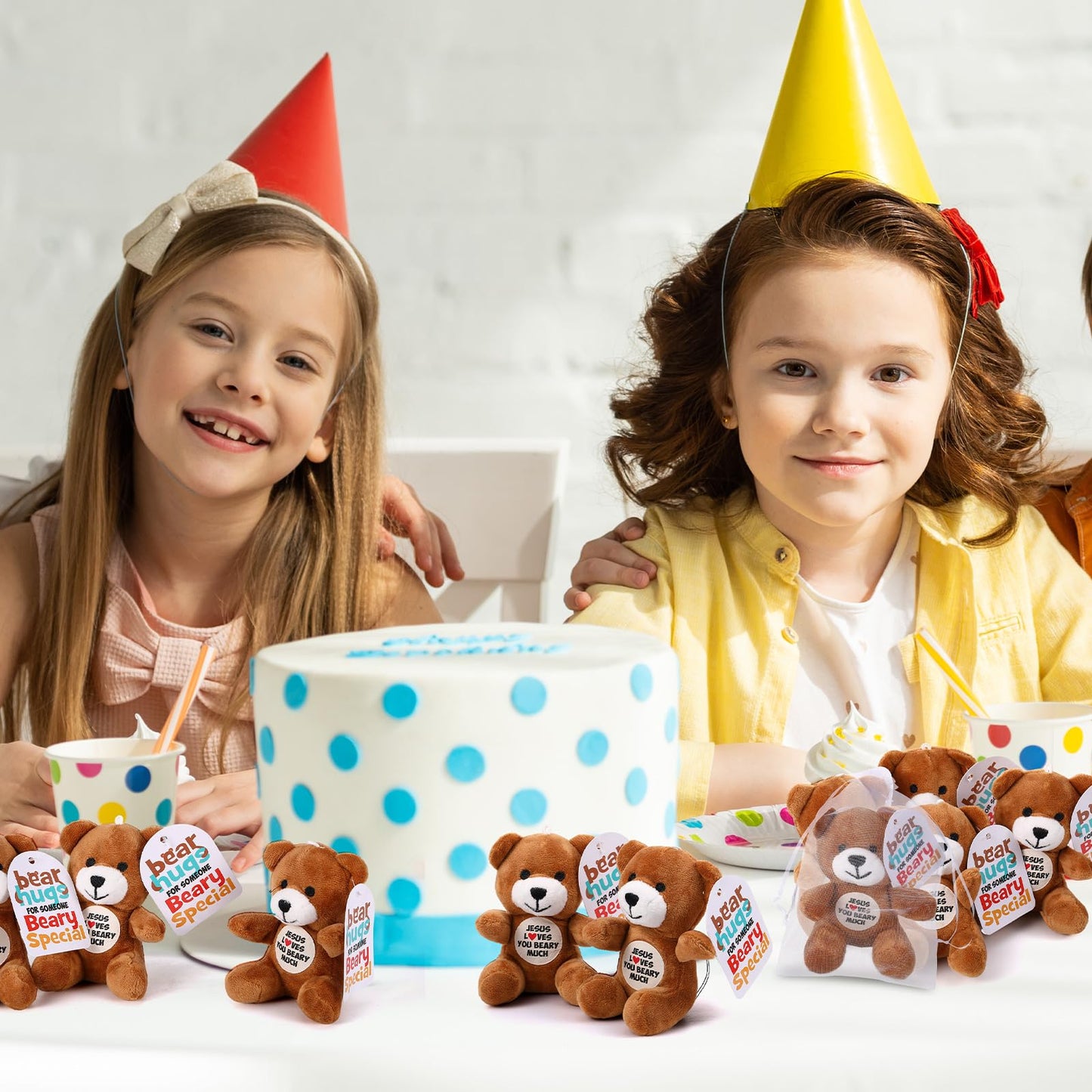 Silipull Jesus Loves You Beary Much 12 Bears – Religious Plush Gift Set