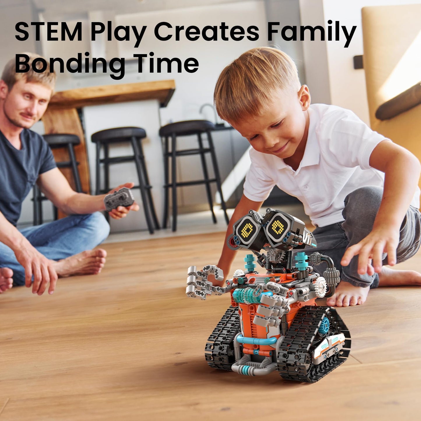 Sillbird 5-in-1 Robot Building Kit – 596 Pieces for Kids Ages 8–14