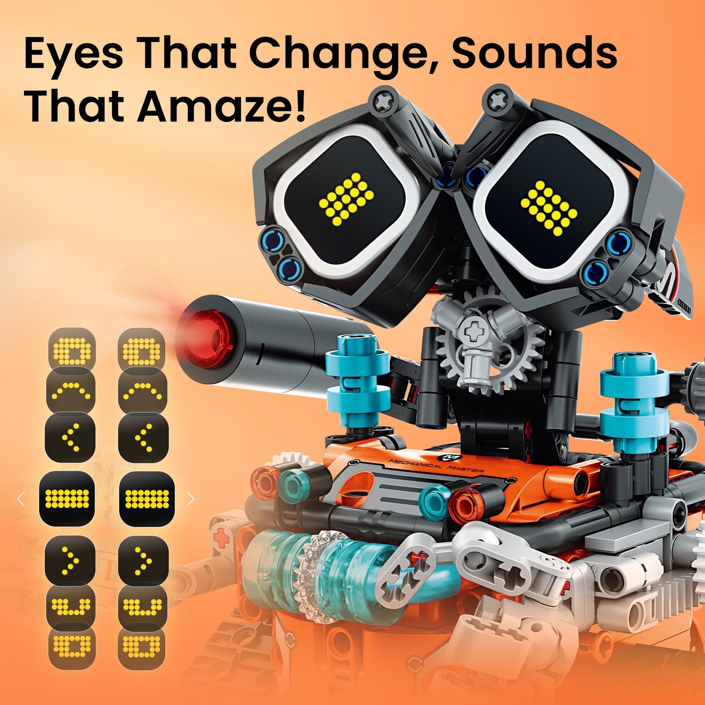 Sillbird 5-in-1 Robot Building Kit – 596 Pieces for Kids Ages 8–14