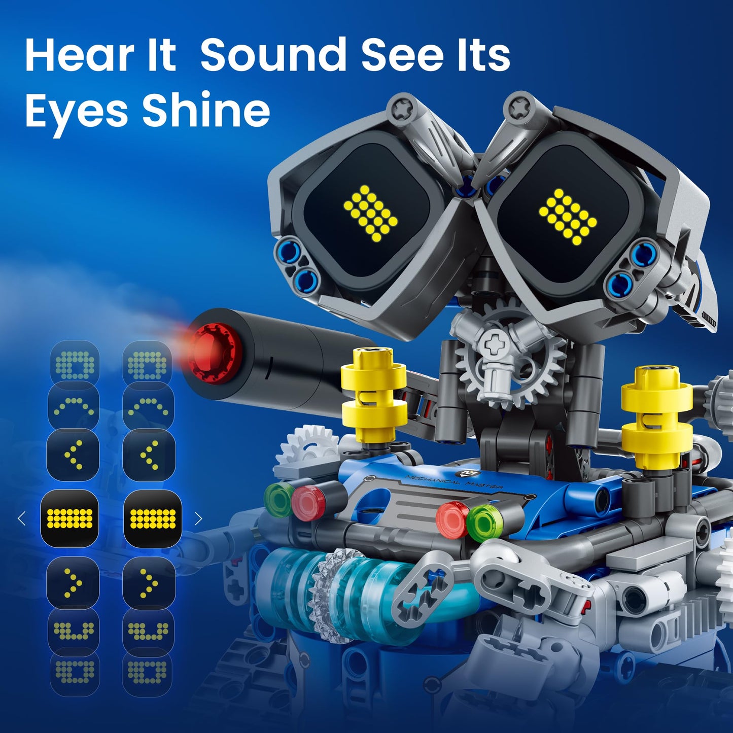 Sillbird 5-in-1 STEM Robot Kit with Remote Control for Ages 8–14 | 596 Pieces
