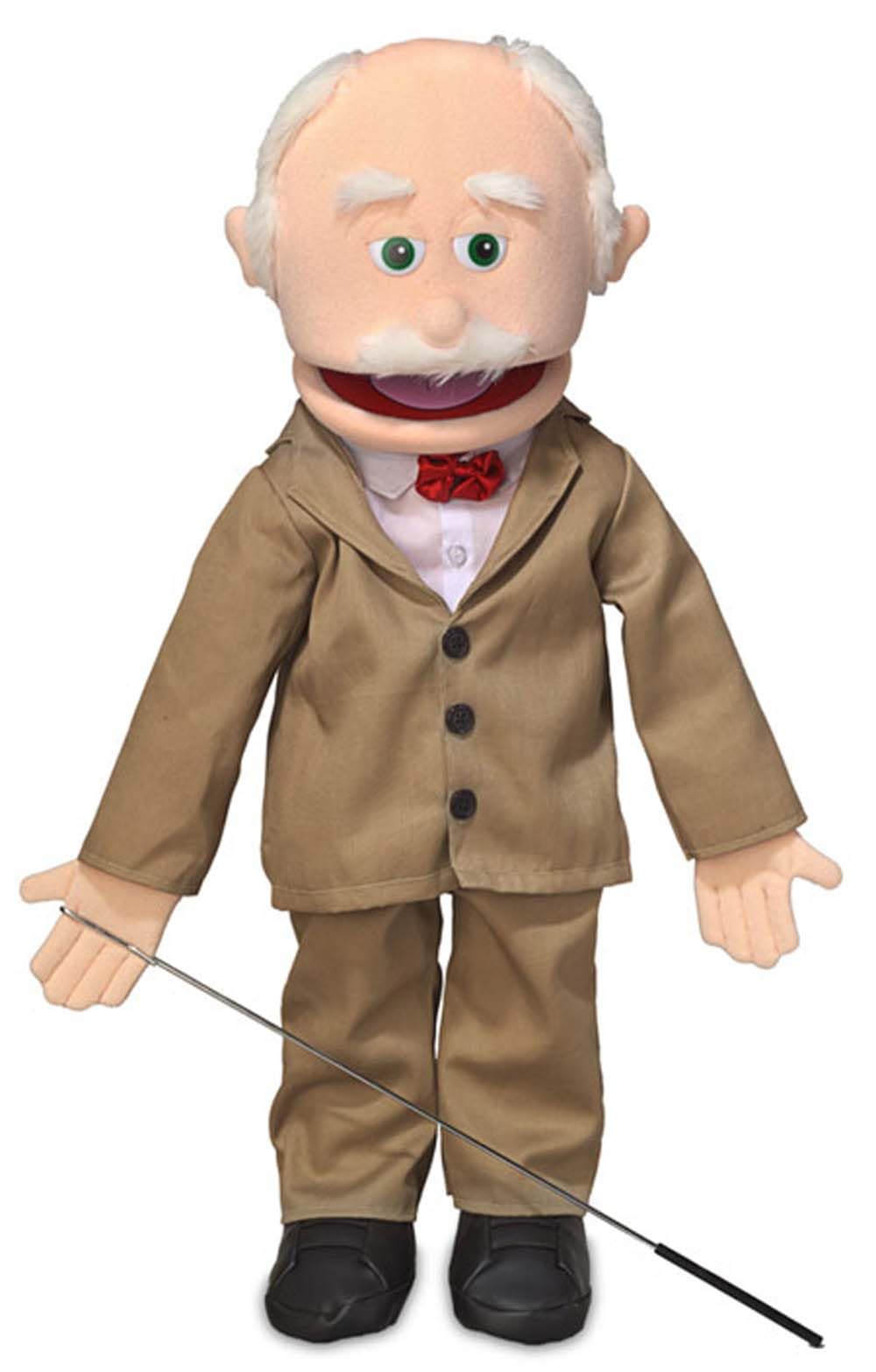 Silly Puppets 25-Inch Pops Peach Grandfather: Full-Body Ventriloquist Puppet