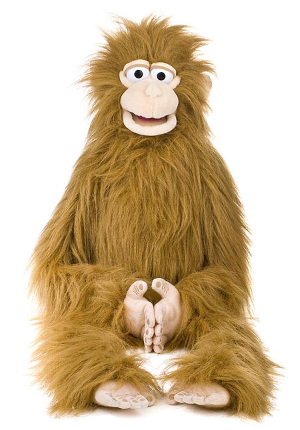 Silly Puppets 38-Inch Monkey Wrap-Around Waist Ventriloquist Puppet