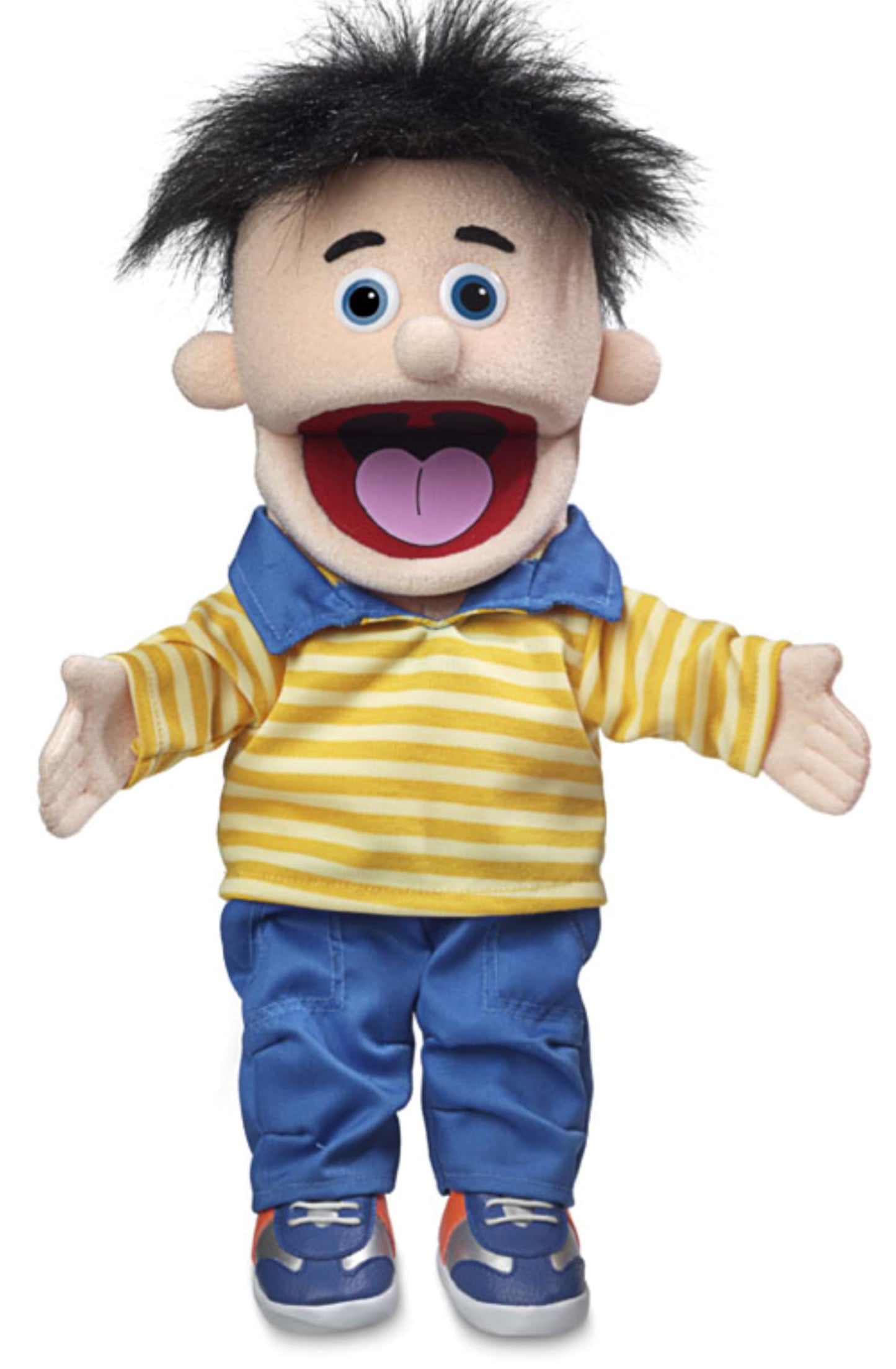Silly Puppets 14-Inch Bobby Peach Boy Hand Puppet | Imaginative Pretend Play