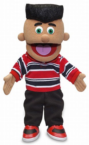 Silly Puppets Jose 14-Inch Hand Puppet – Expressive Mouth, Easy Hand Entry, Detachable Clothes