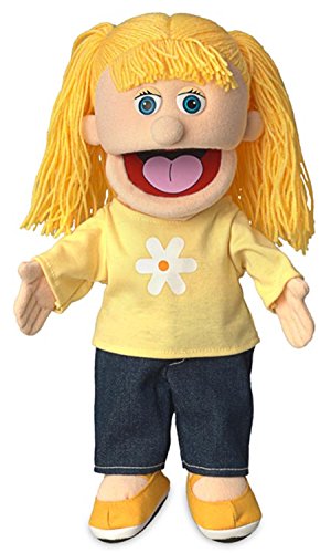 Silly Puppets 14-Inch Katie Peach Girl Hand Puppet