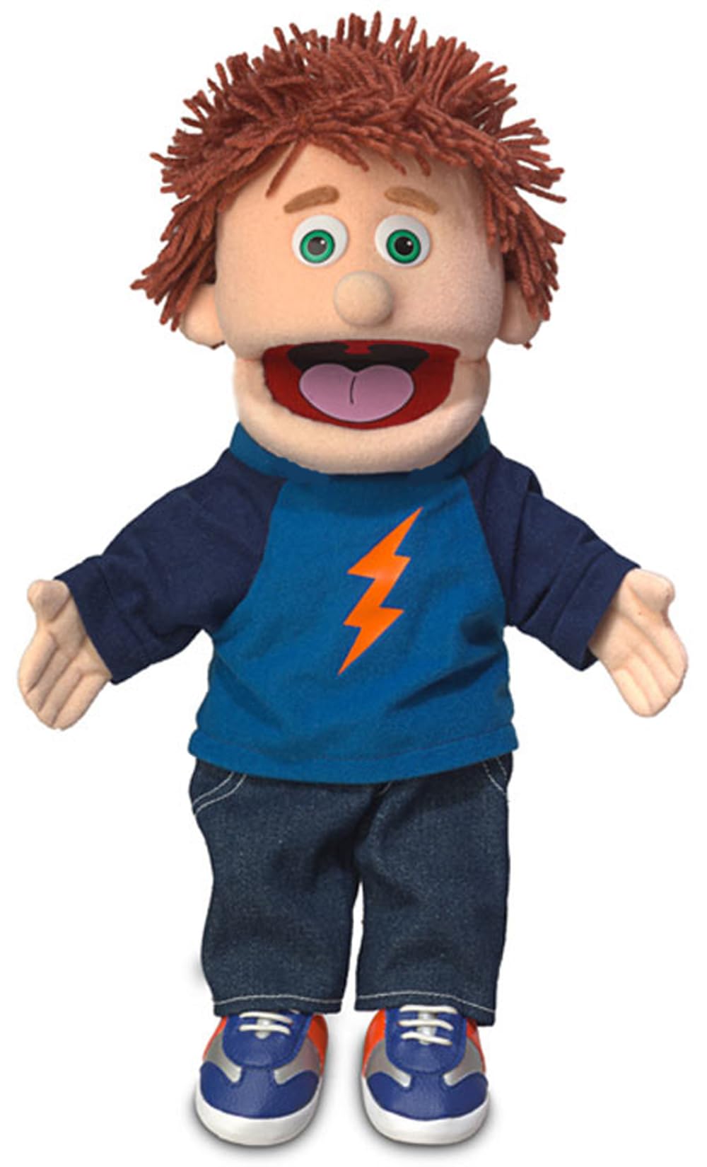Tommy Peach Boy Hand Puppet 14 Inch by Silly Puppets