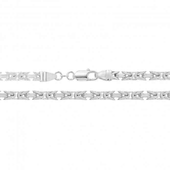 Acotis Silver Chain Square Byzantine G1045