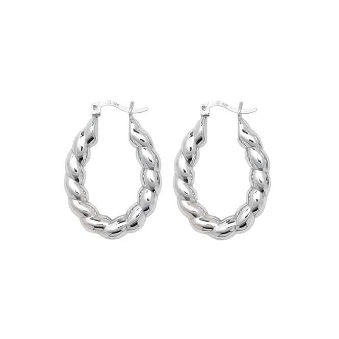 Acotis Silver 925 Creole Earrings G5887
