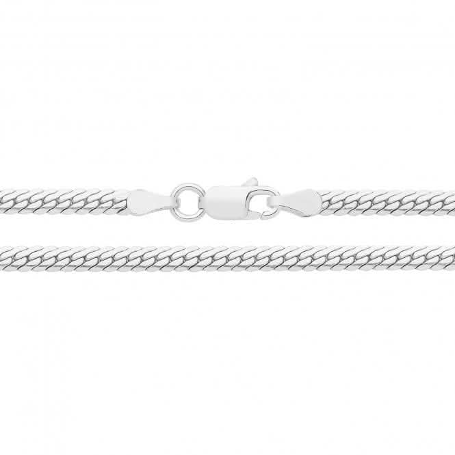 Acotis Silver D Shape Snake G1387