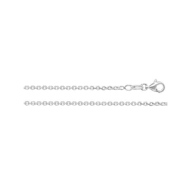 Acotis Silver Chain Faceted Belcher G1327