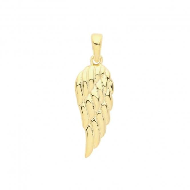 Acotis Silver Wing Charm Gold Plated Angle G61075GP