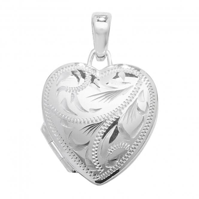 Acotis Silver Locket Heart Shaped G6895