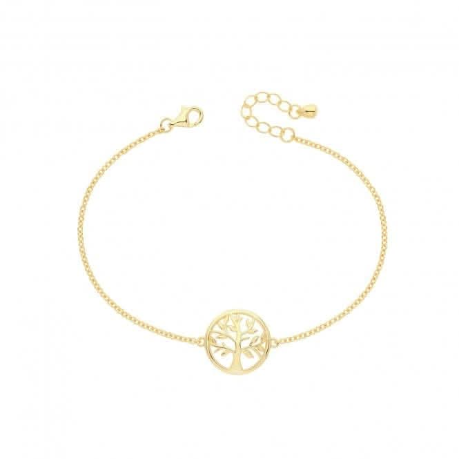 Acotis Silver Bracelet Gold Plated Tree Of Life G2698GP