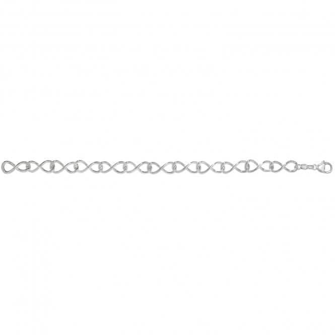 Acotis Silver Bracelet Infinity Link G2558