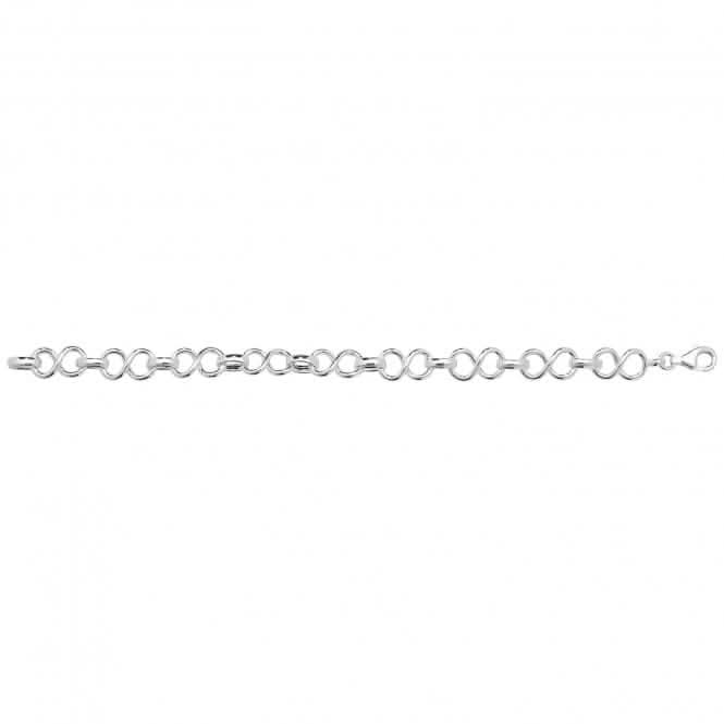 Acotis Silver Bracelet Infinity Link G2643