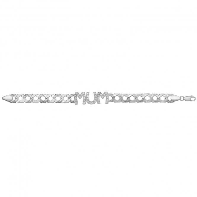 Acotis Silver Bracelet Mum Zirconia G2608
