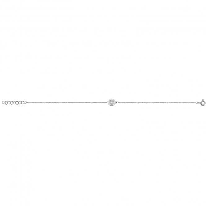 Acotis Silver Bracelet Rhodium Plated Zirconia G3290B
