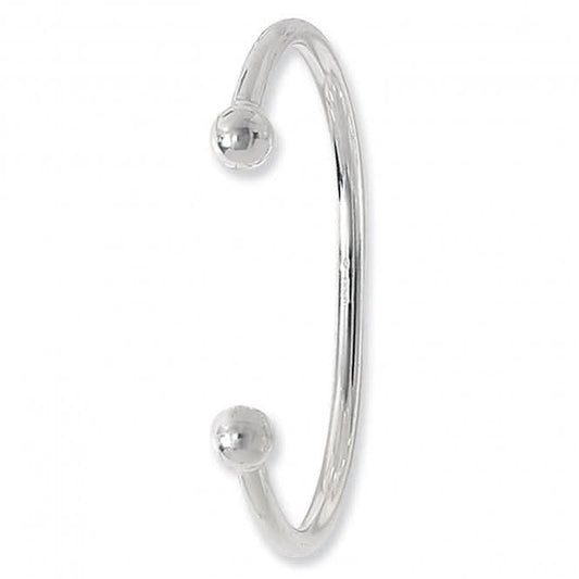 Acotis Silver Bangle Torc G4019