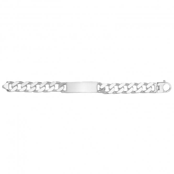 Acotis Silver Id Bracelet Men's Curb G2633