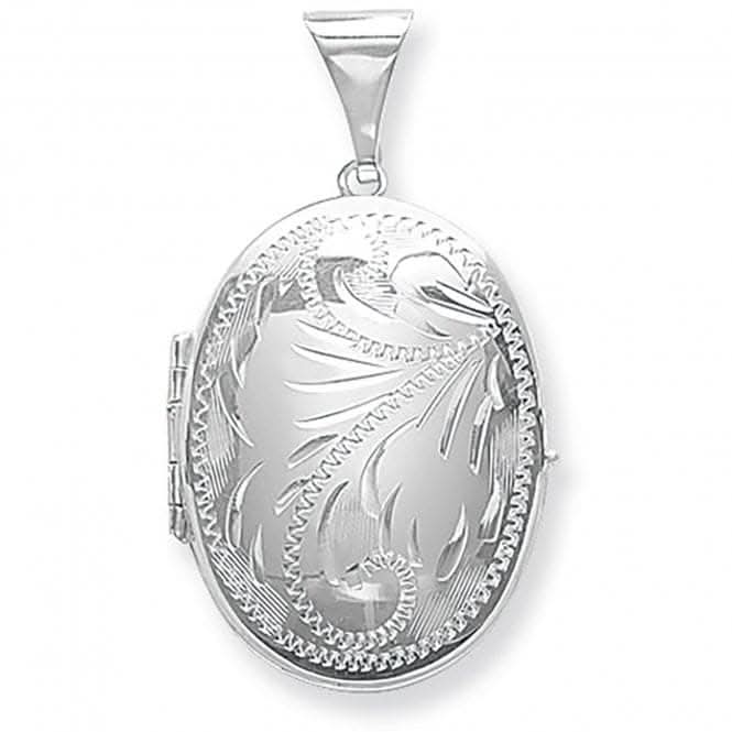 Acotis Silver Locket Oval Family G6593