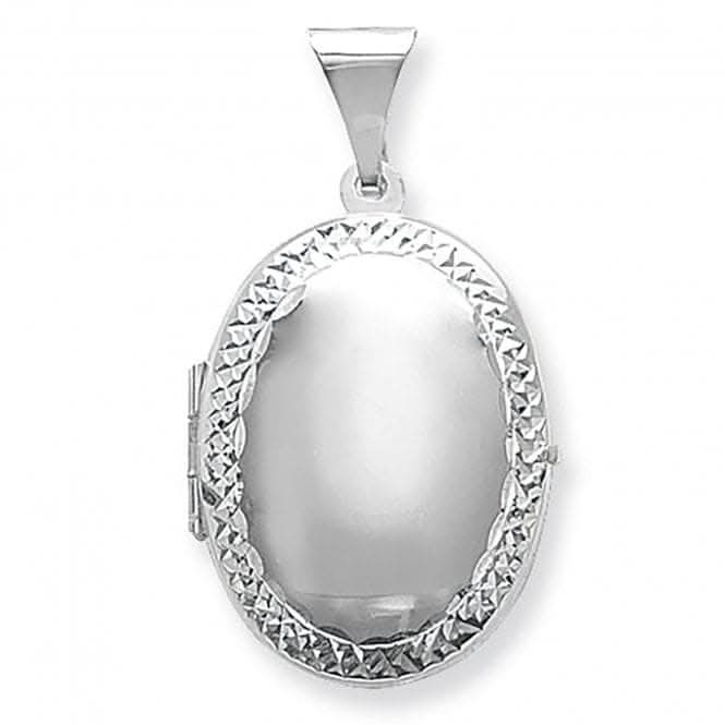 Acotis Silver Locket Oval G6608