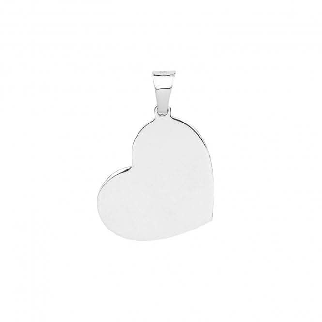 Acotis Silver Personalize Tags Heart G61112