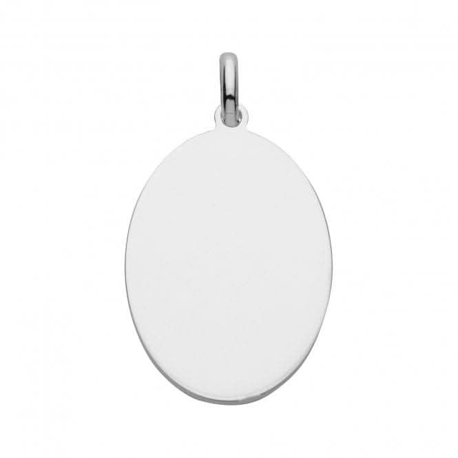 Acotis Silver Personalize Tags Oval G61036