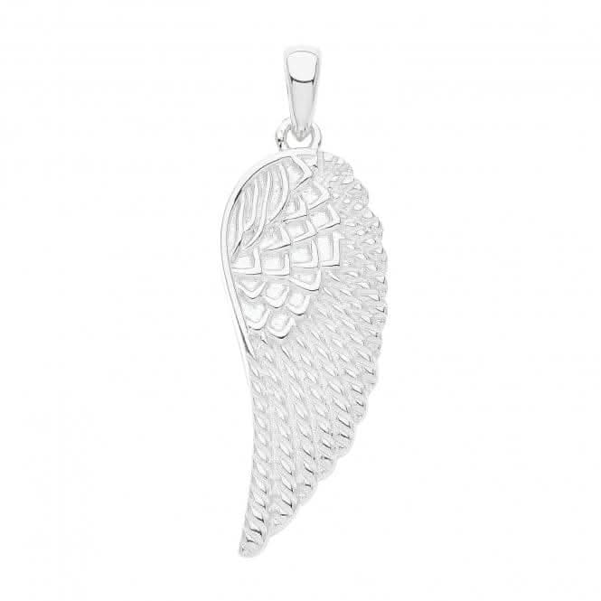 Acotis Silver Charm Rhodium Angel Wing G61076