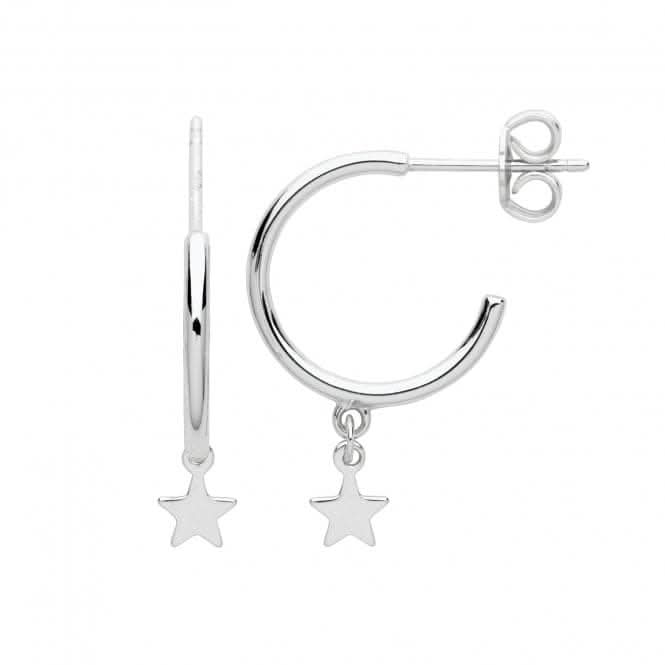 Acotis Silver Earrings Rhodium Plated G51222