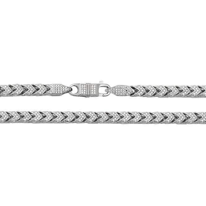 Acotis Silver Chain Zirconia G1338