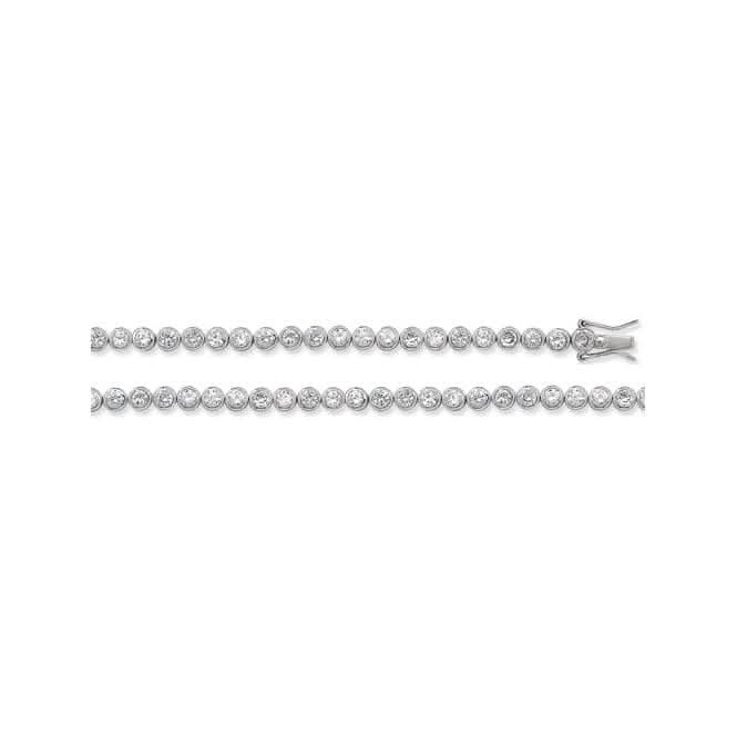 Acotis Silver Chain Zirconia Money G1099CZ