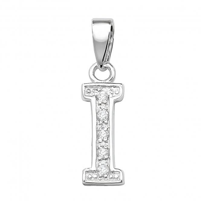 Acotis Silver Pendant Zirconia Initial G6124/I