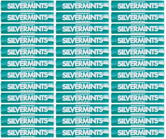36 x Silvermints Spearmint Flavoured Sweets 30G