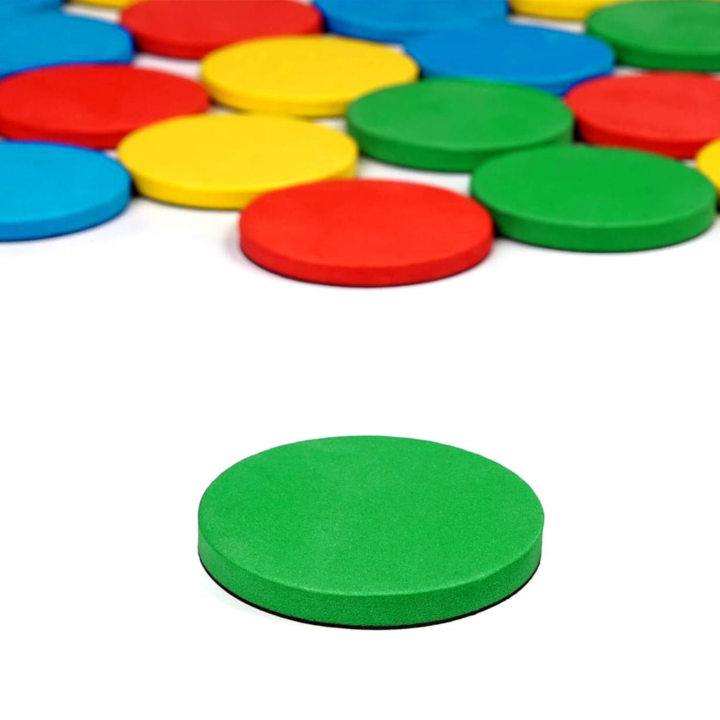 Simply Magic 70-Piece Magnetic Ten Frames Set | Jumbo Classroom Math Manipulatives (4 Ten Frames + 44 Counters)